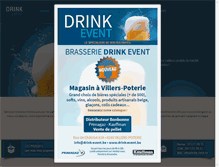 Tablet Screenshot of drink-event.be